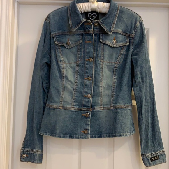 XOXO Jean Jacket - Picture 1 of 2